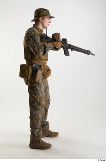 Casey Schneider Paratrooper Loading Gun standing whole body 0007.jpg